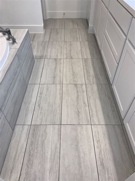 How To Lay 12×24 Tile In Small Bathroom